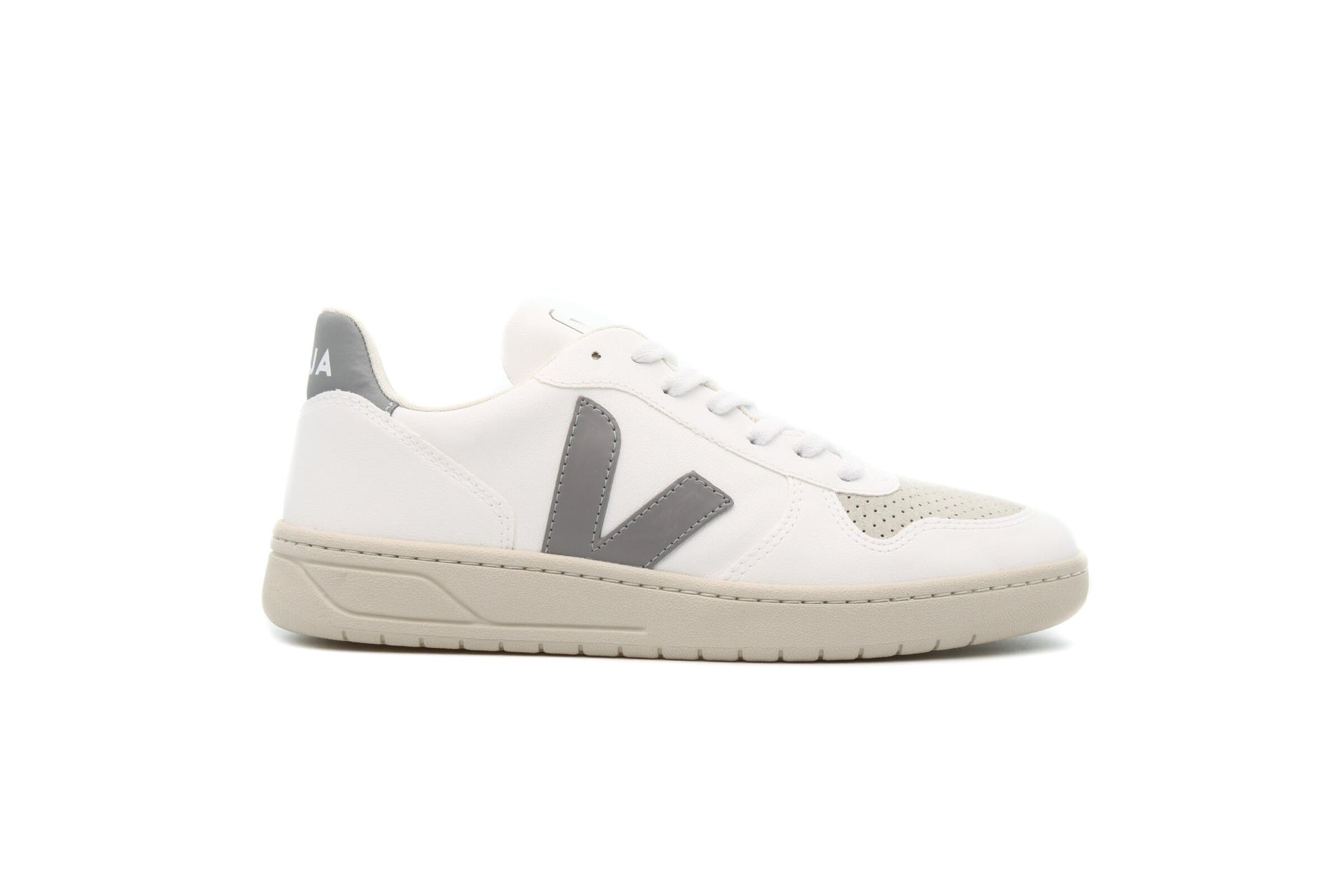 Exclusive Veja V-10 "OXFORD GREY" — 4 — Front View