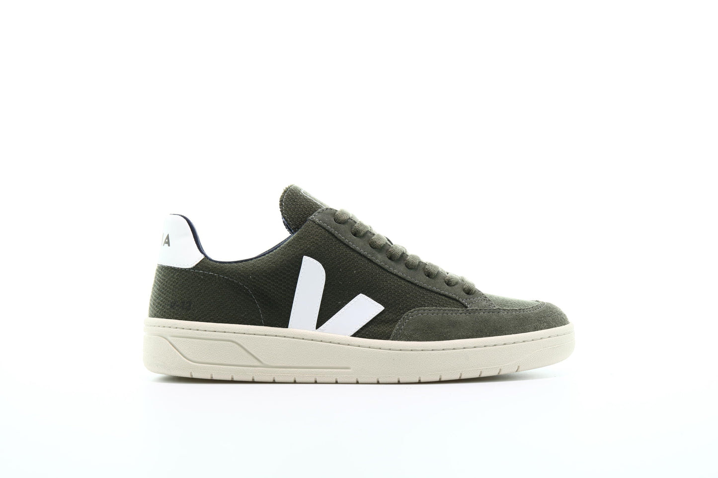 Exclusive Veja V-12 B-Mesh "Olive" — 7 — Front View