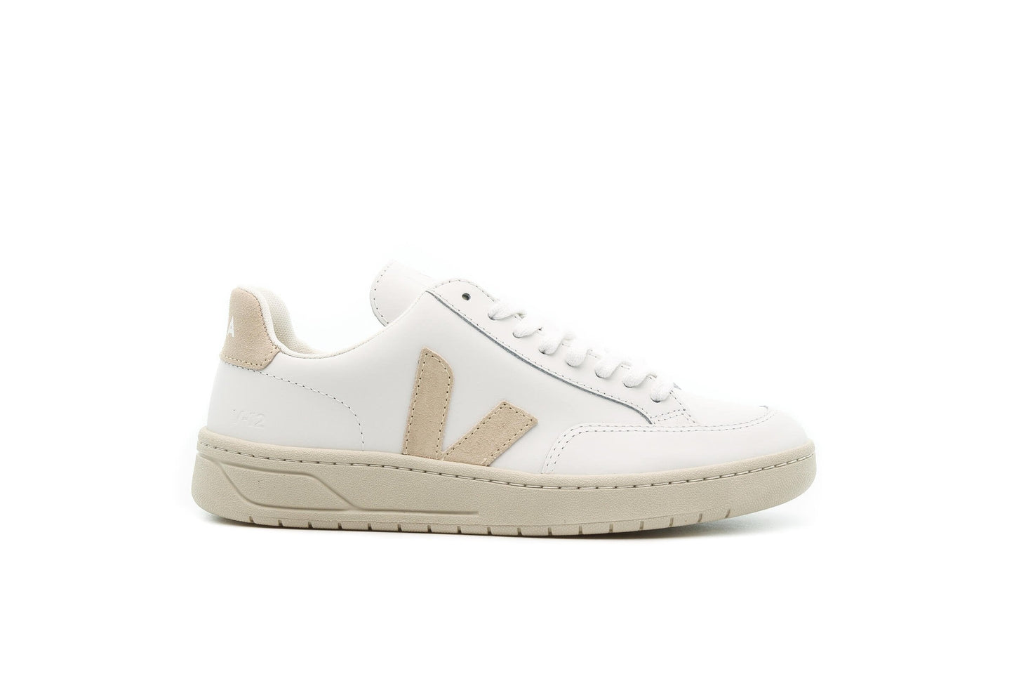 Exclusive Veja WMNS V-12 "WHITE SABLE" — 4 — Front View