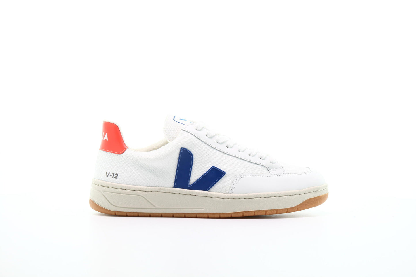Exclusive Veja V-12 "White Indigo" — 7 — Front View