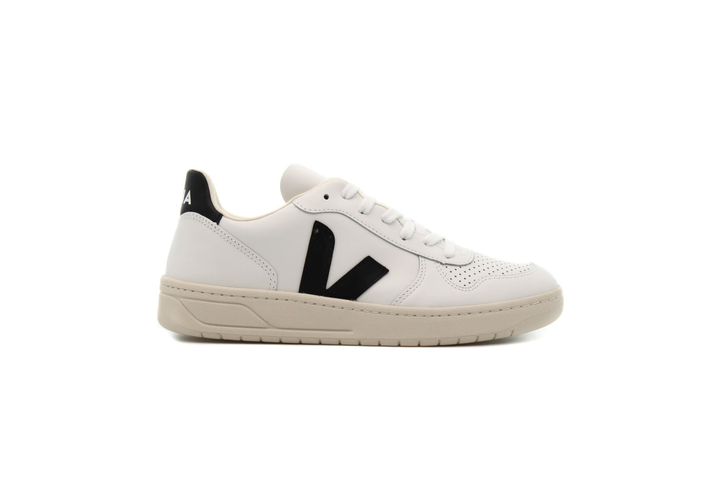 Exclusive Veja WMNS V-10 "WHITE BLACK" — 4 — Front View
